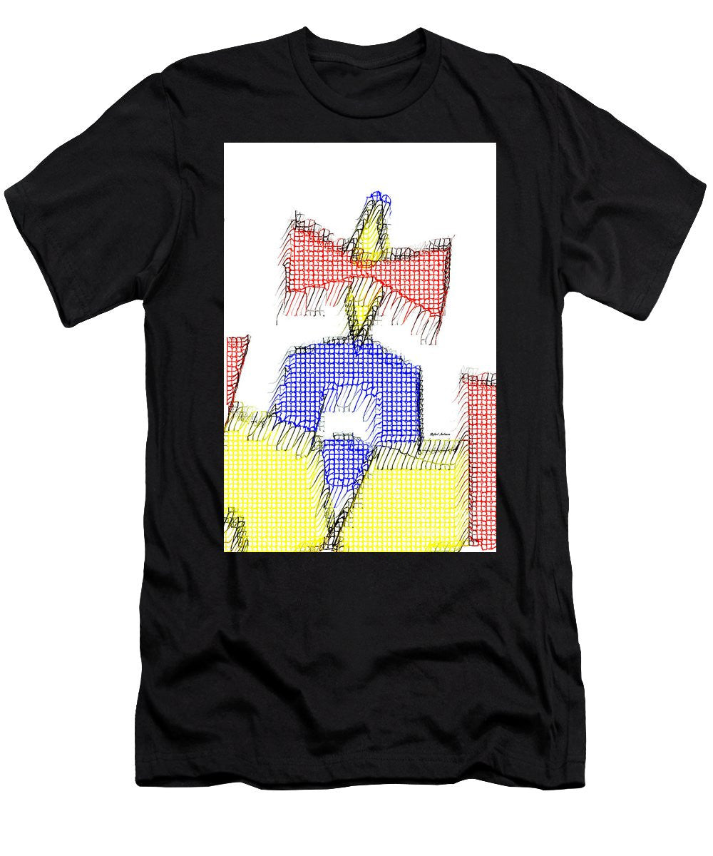 T-shirt pour homme (coupe ajustée) - Doodle 003