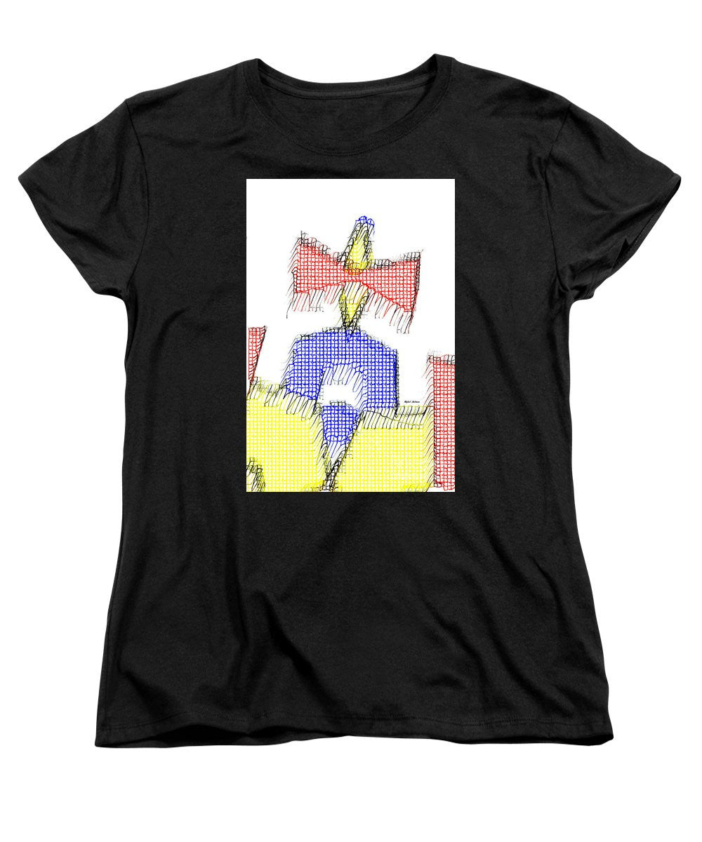 T-shirt femme (coupe standard) - Doodle 003