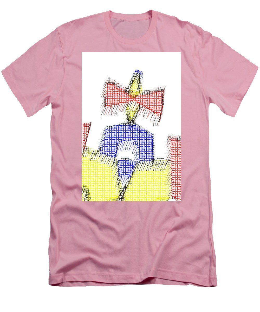 T-shirt pour homme (coupe ajustée) - Doodle 003