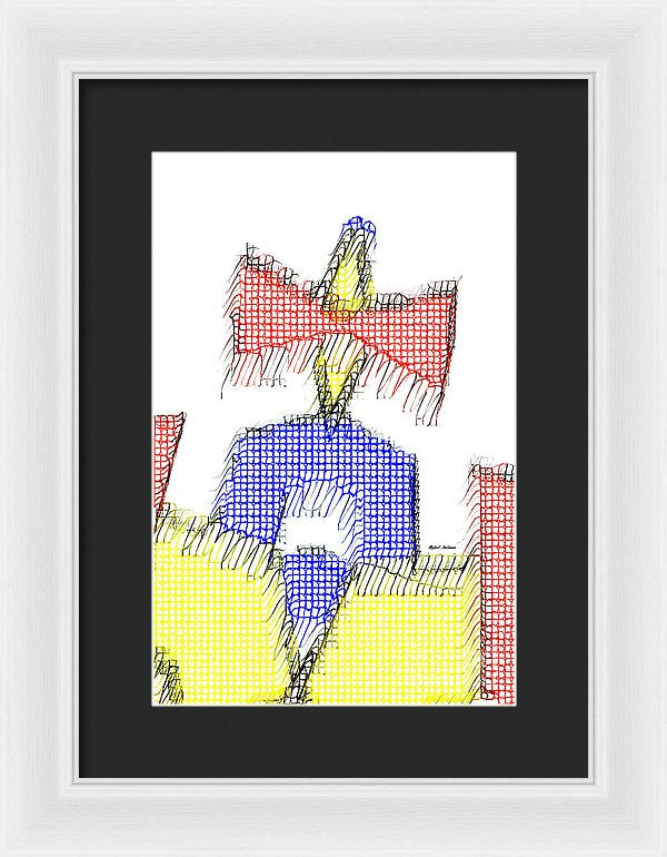 Framed Print - Doodle 003