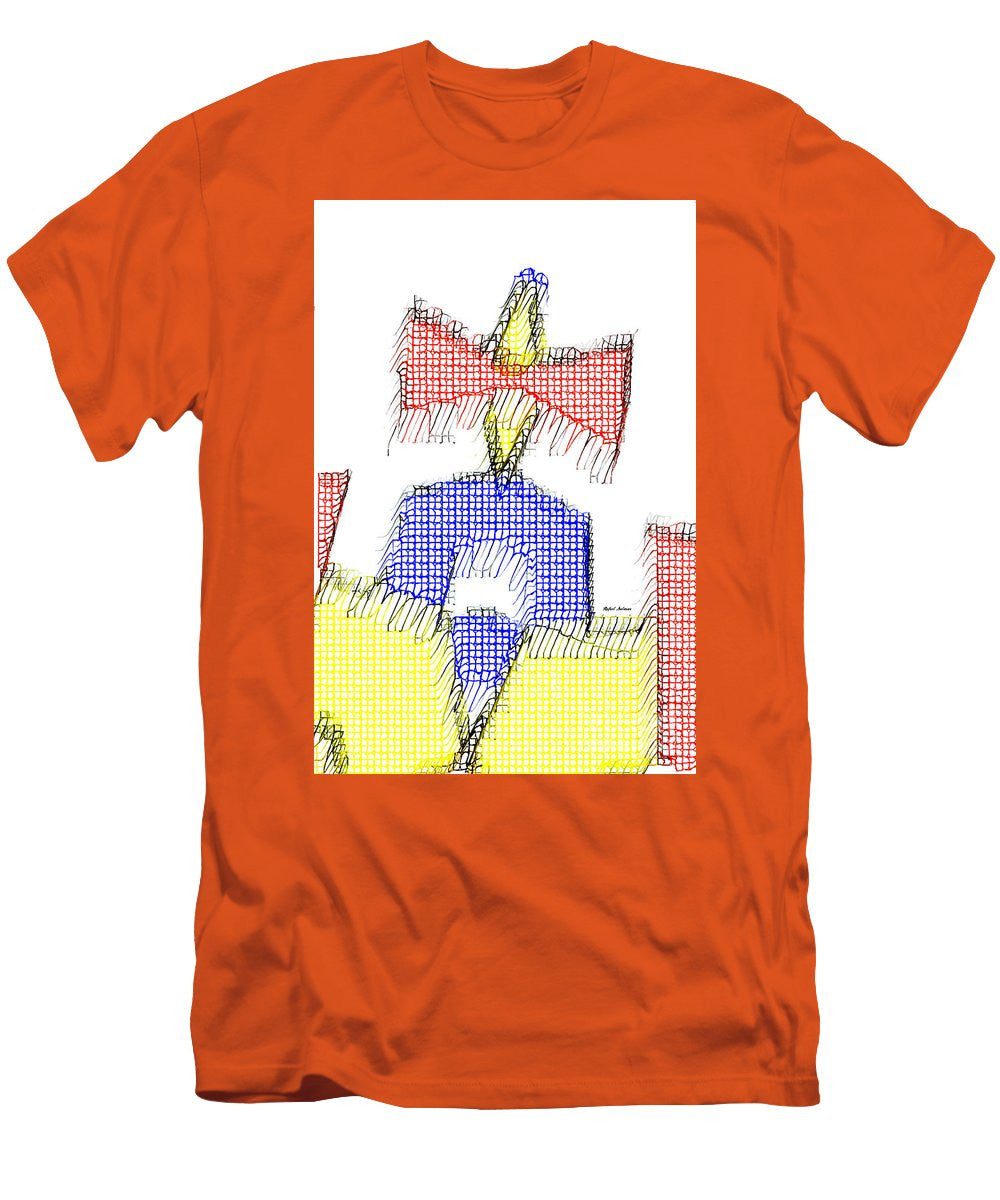 T-shirt pour homme (coupe ajustée) - Doodle 003