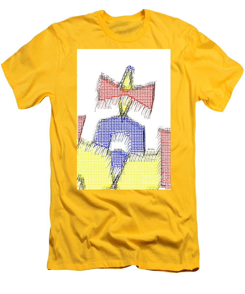 T-shirt pour homme (coupe ajustée) - Doodle 003