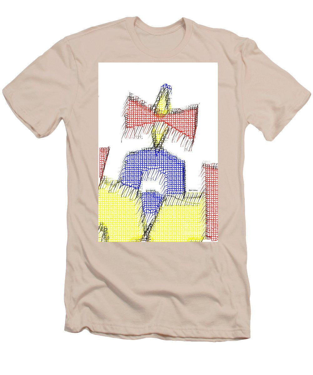 T-shirt pour homme (coupe ajustée) - Doodle 003