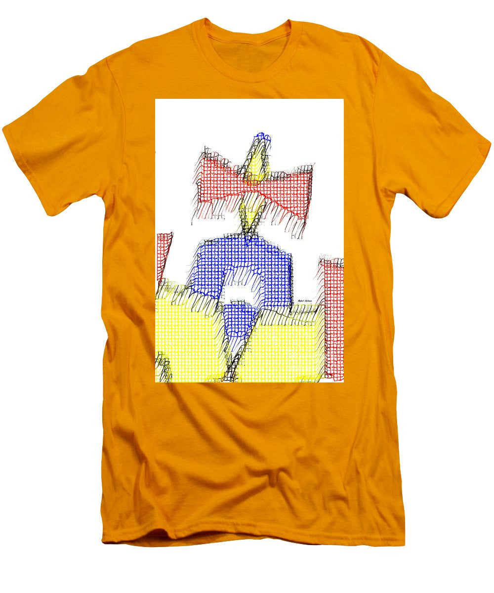 T-shirt pour homme (coupe ajustée) - Doodle 003