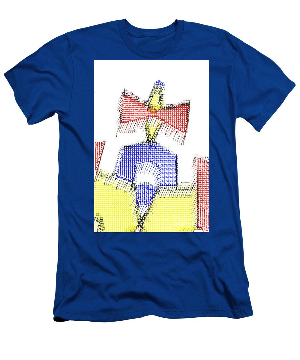 T-shirt pour homme (coupe ajustée) - Doodle 003