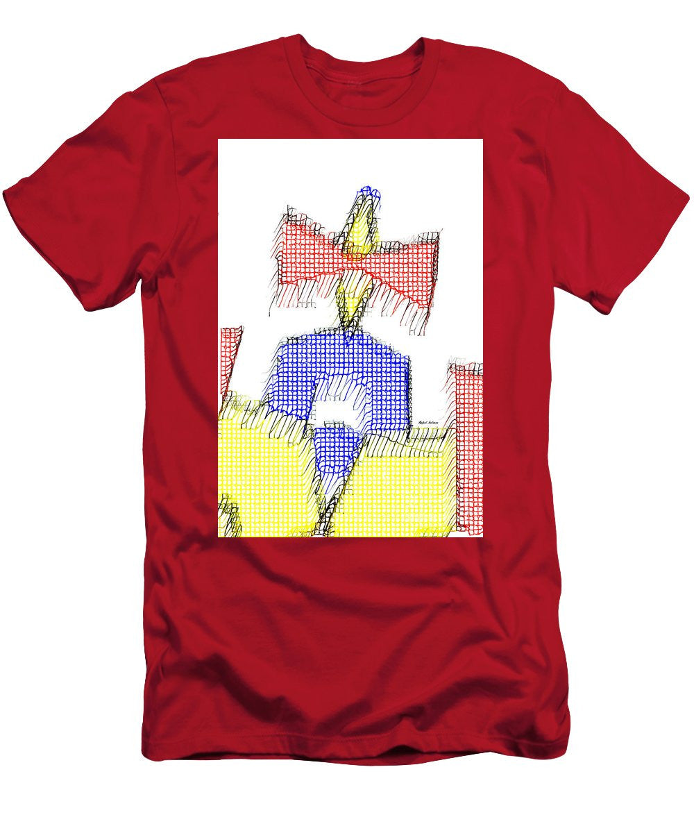 T-shirt pour homme (coupe ajustée) - Doodle 003