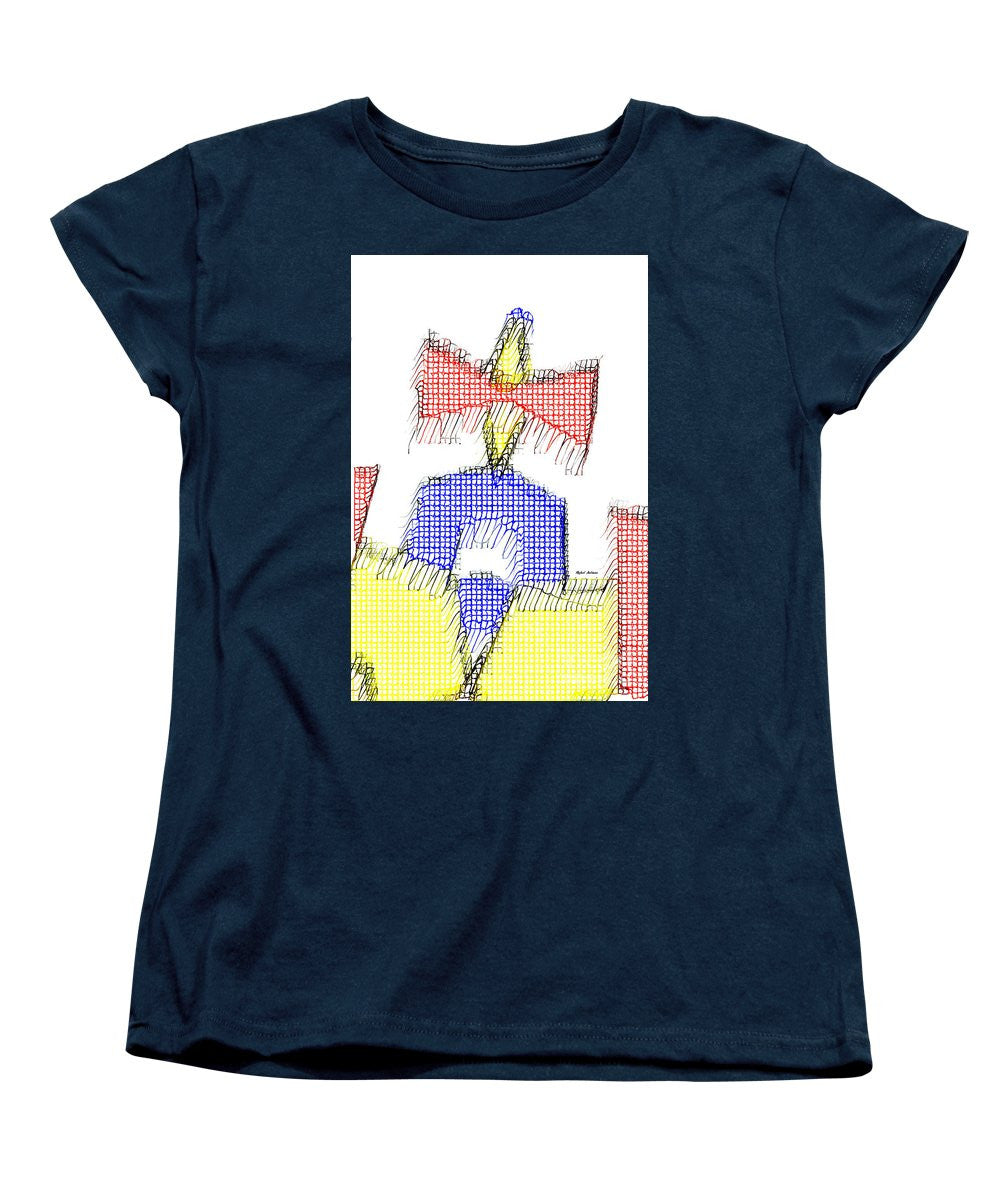 T-shirt femme (coupe standard) - Doodle 003