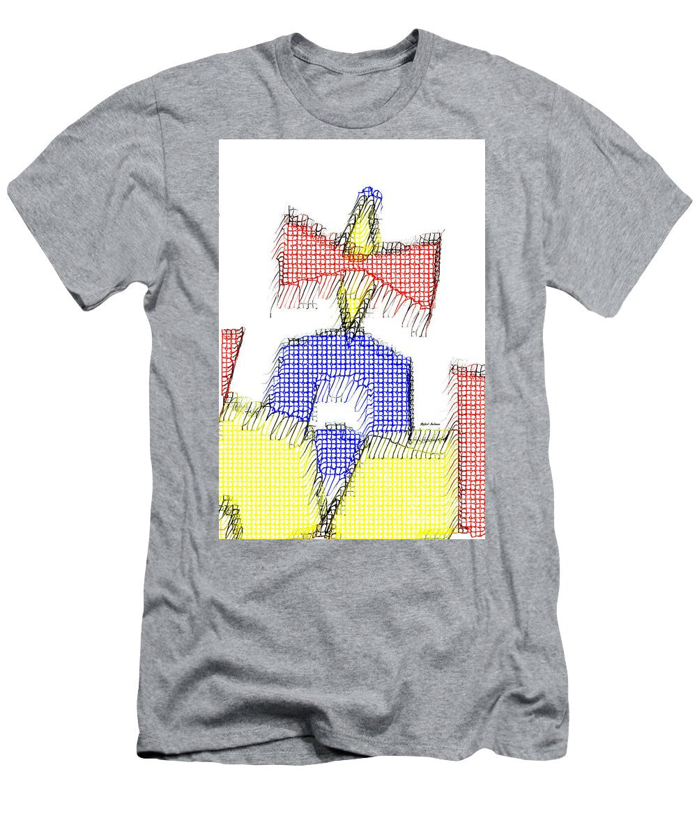 T-shirt pour homme (coupe ajustée) - Doodle 003