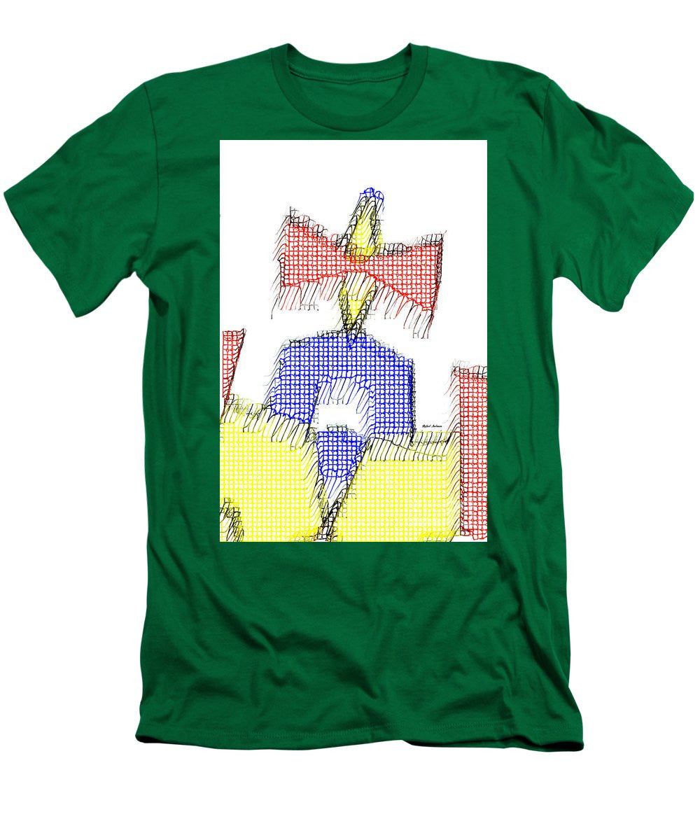 T-shirt pour homme (coupe ajustée) - Doodle 003