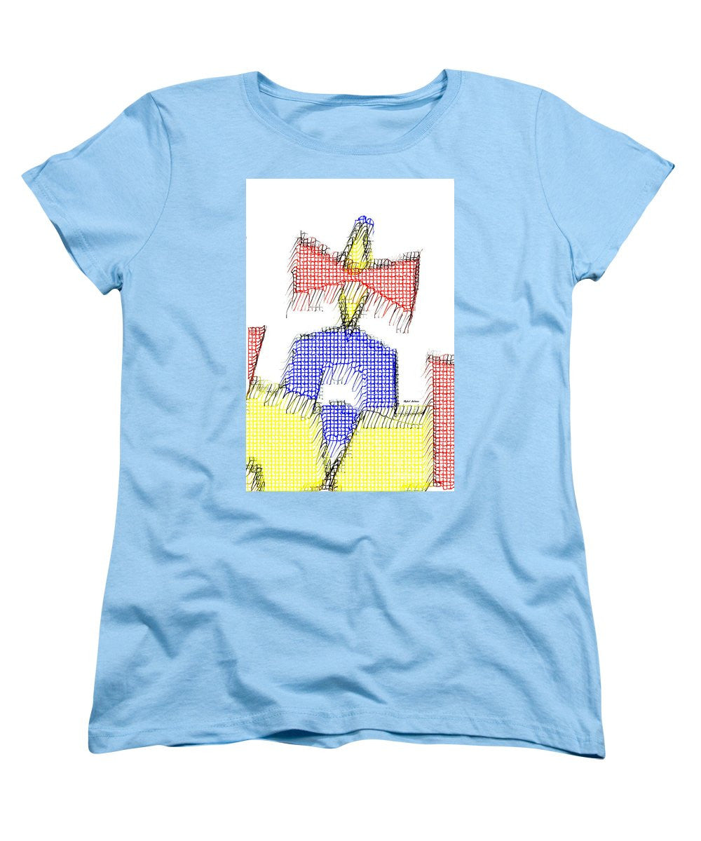 T-shirt femme (coupe standard) - Doodle 003