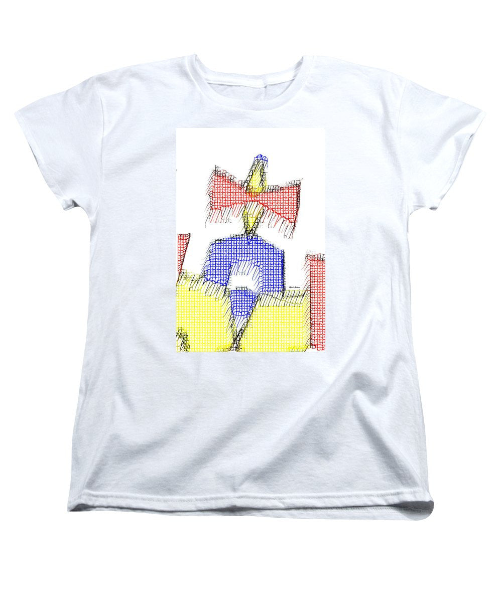 T-shirt femme (coupe standard) - Doodle 003