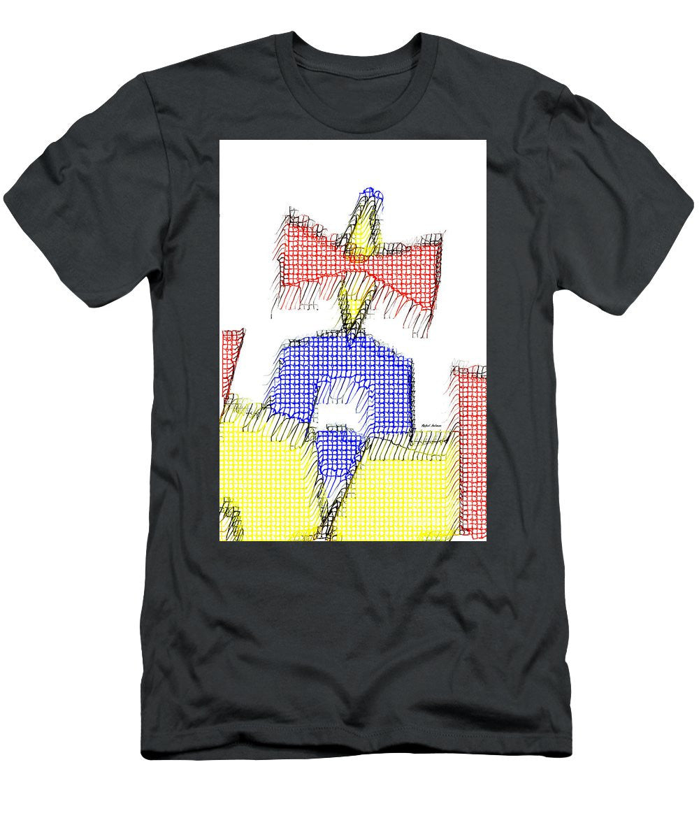 T-shirt pour homme (coupe ajustée) - Doodle 003