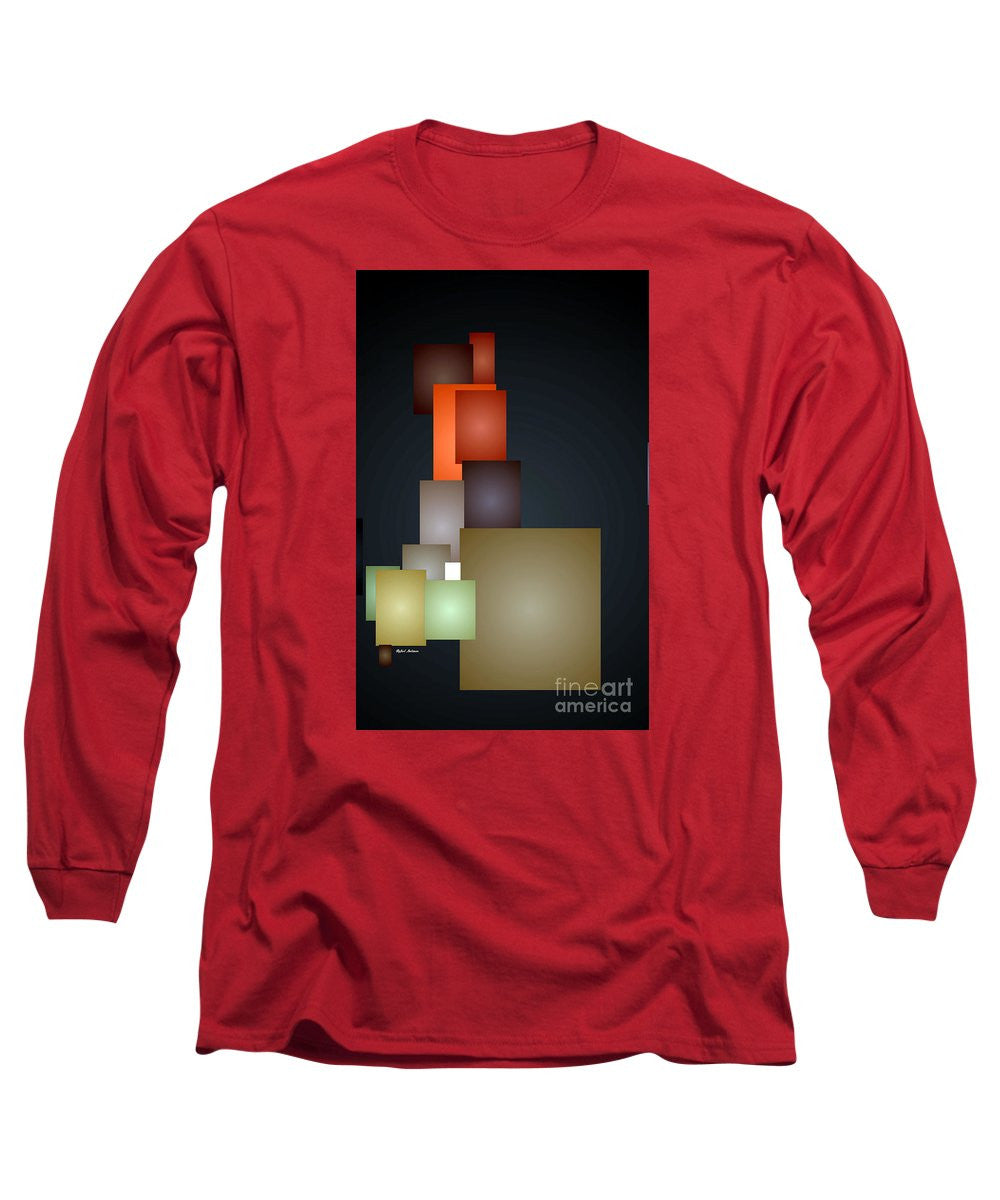 Long Sleeve T-Shirt - Dramatic Abstract