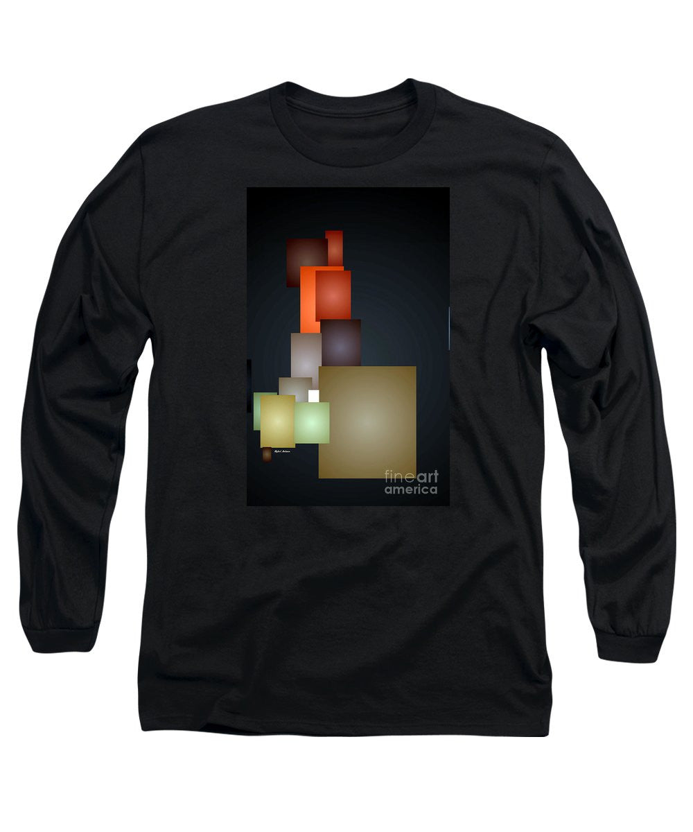 Long Sleeve T-Shirt - Dramatic Abstract