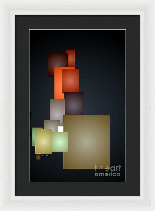 Framed Print - Dramatic Abstract