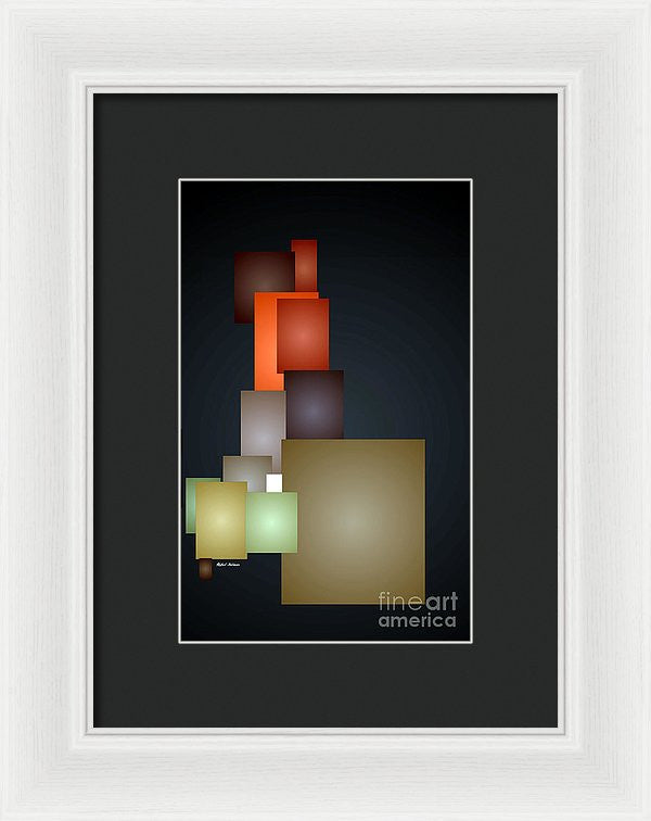 Framed Print - Dramatic Abstract