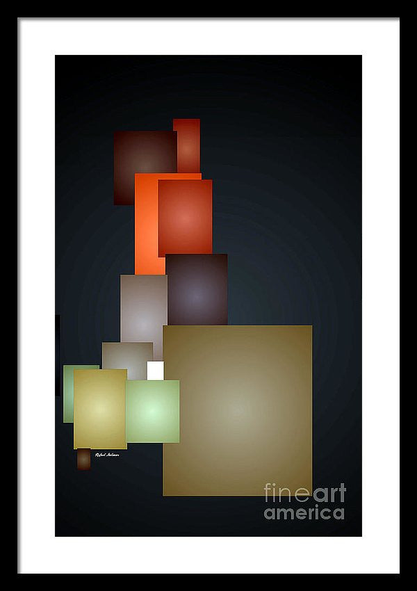 Framed Print - Dramatic Abstract