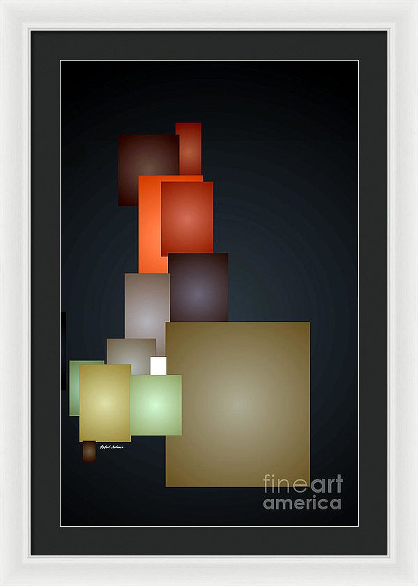 Framed Print - Dramatic Abstract