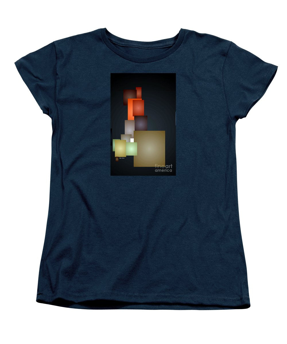 Women's T-Shirt (Standard Cut) - Dramatic Abstract