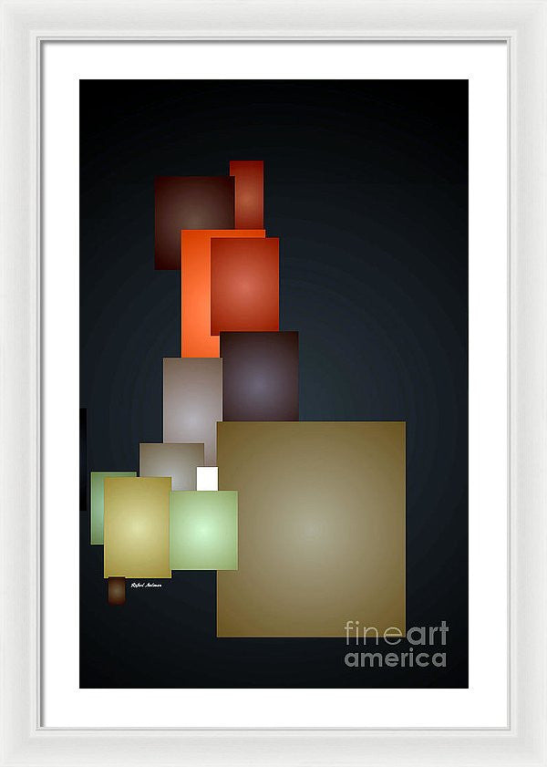 Framed Print - Dramatic Abstract