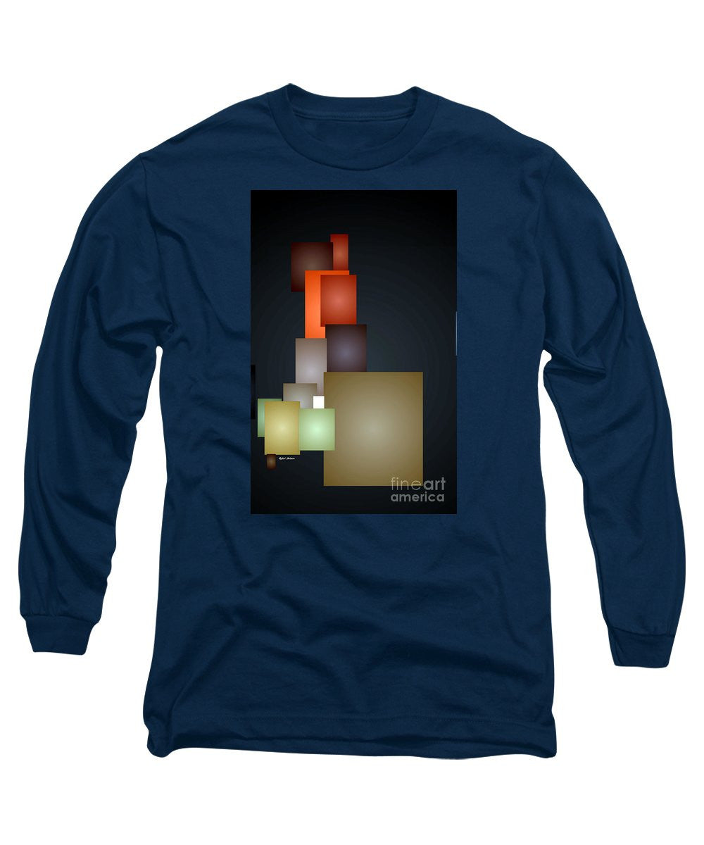 Long Sleeve T-Shirt - Dramatic Abstract