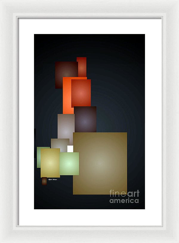 Framed Print - Dramatic Abstract