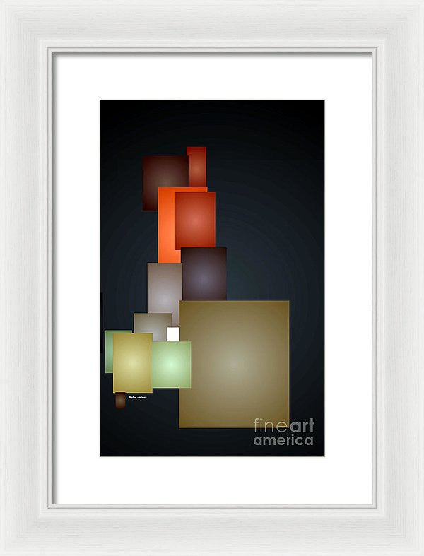 Framed Print - Dramatic Abstract