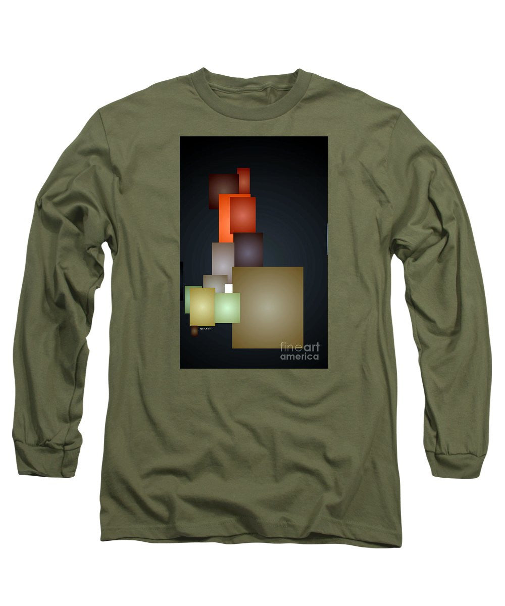 Long Sleeve T-Shirt - Dramatic Abstract