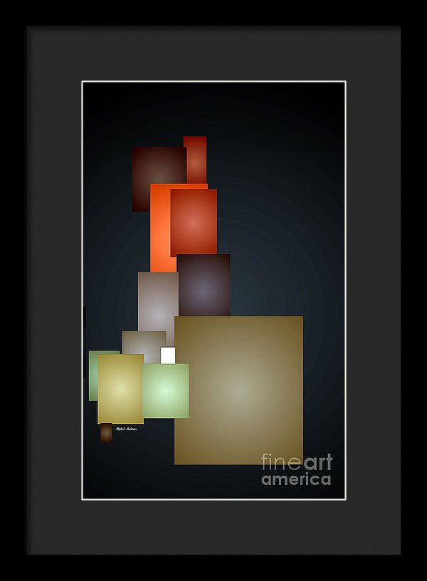 Framed Print - Dramatic Abstract