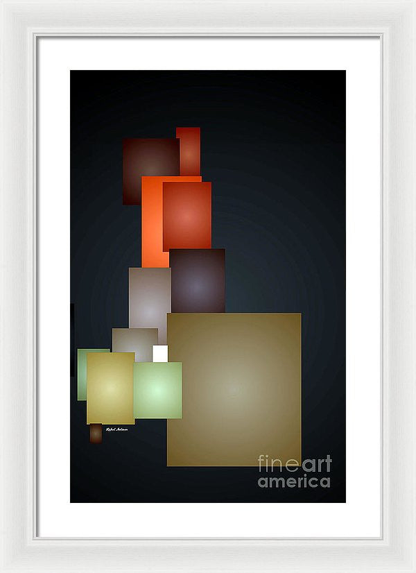 Framed Print - Dramatic Abstract