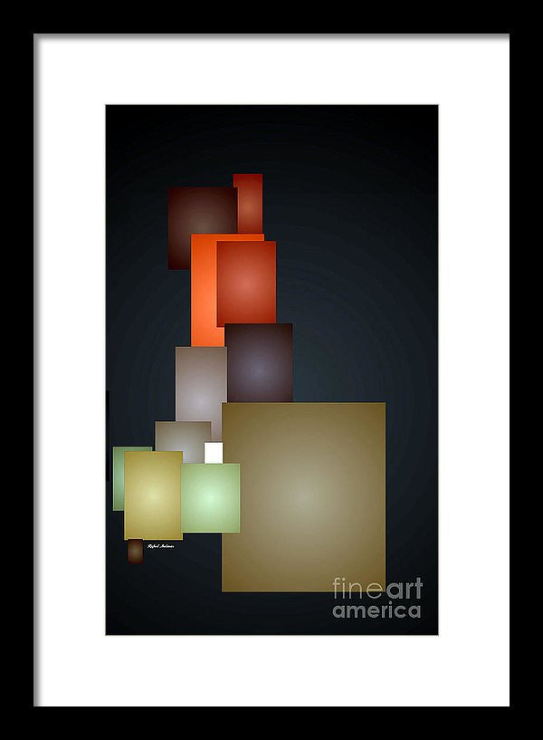 Framed Print - Dramatic Abstract