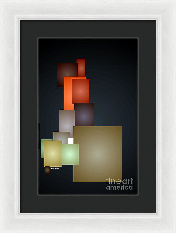 Framed Print - Dramatic Abstract