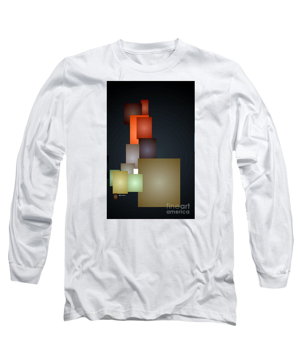 Long Sleeve T-Shirt - Dramatic Abstract