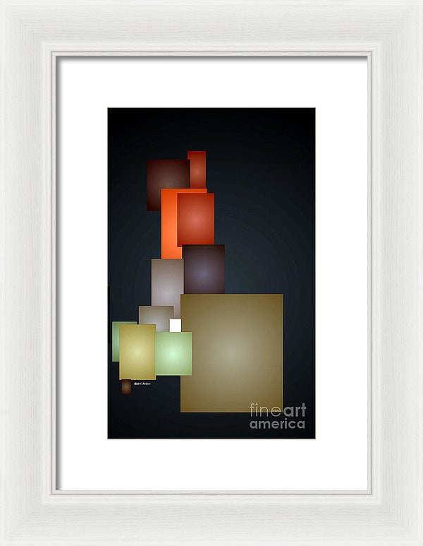 Framed Print - Dramatic Abstract