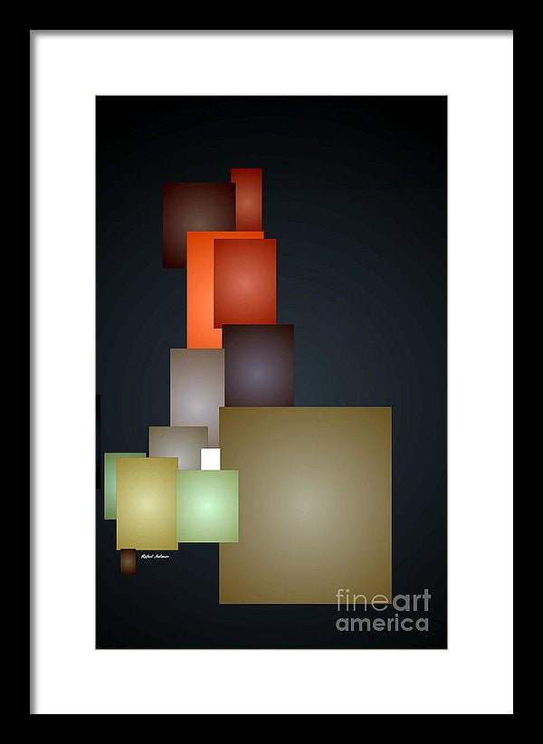 Framed Print - Dramatic Abstract