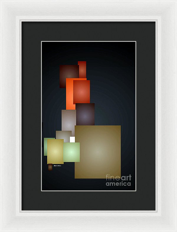 Framed Print - Dramatic Abstract