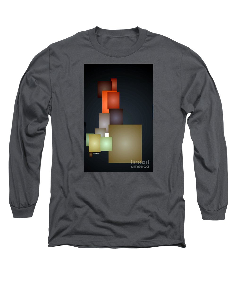 Long Sleeve T-Shirt - Dramatic Abstract