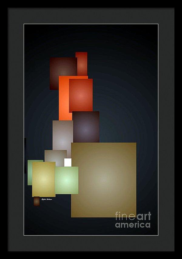 Framed Print - Dramatic Abstract