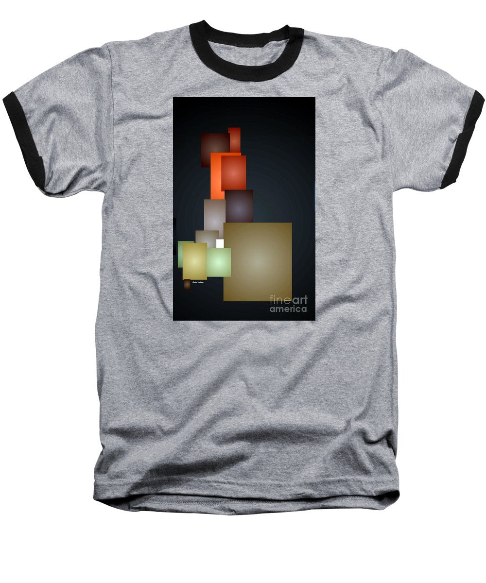 Baseball T-Shirt - Dramatic Abstract