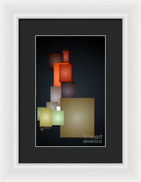 Framed Print - Dramatic Abstract