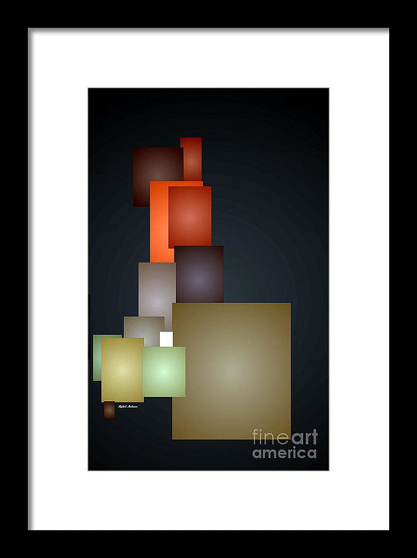 Framed Print - Dramatic Abstract