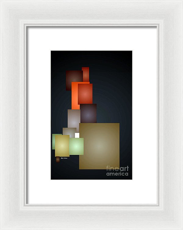 Framed Print - Dramatic Abstract