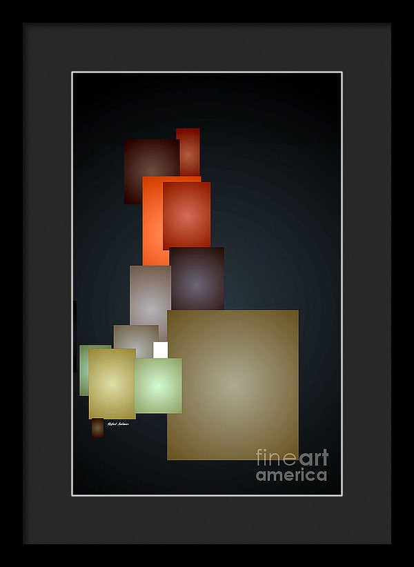 Framed Print - Dramatic Abstract