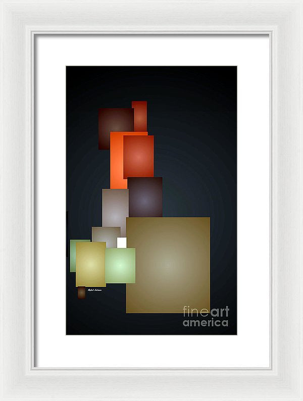 Framed Print - Dramatic Abstract