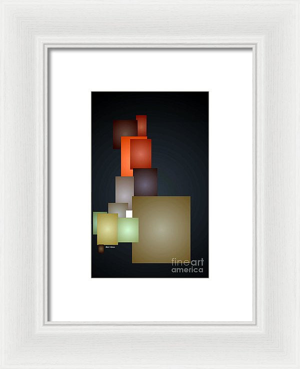 Framed Print - Dramatic Abstract