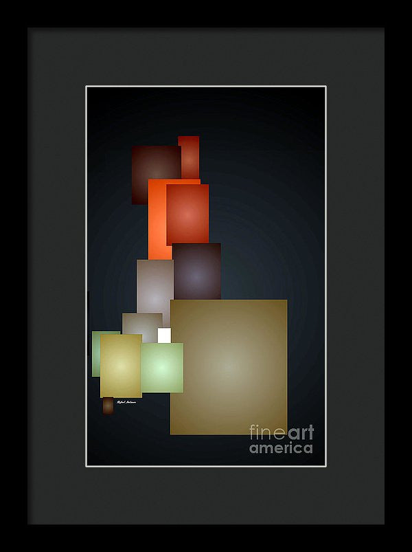 Framed Print - Dramatic Abstract