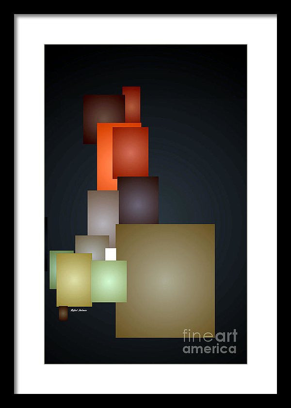 Framed Print - Dramatic Abstract