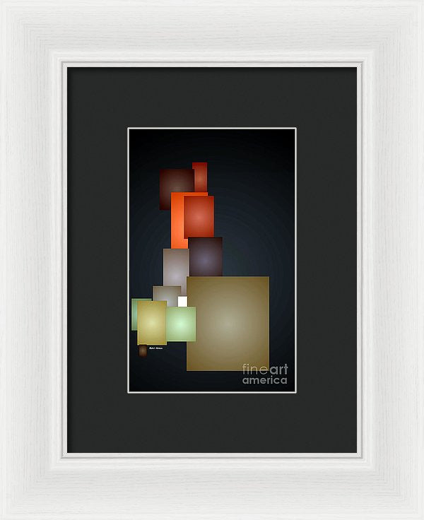 Framed Print - Dramatic Abstract