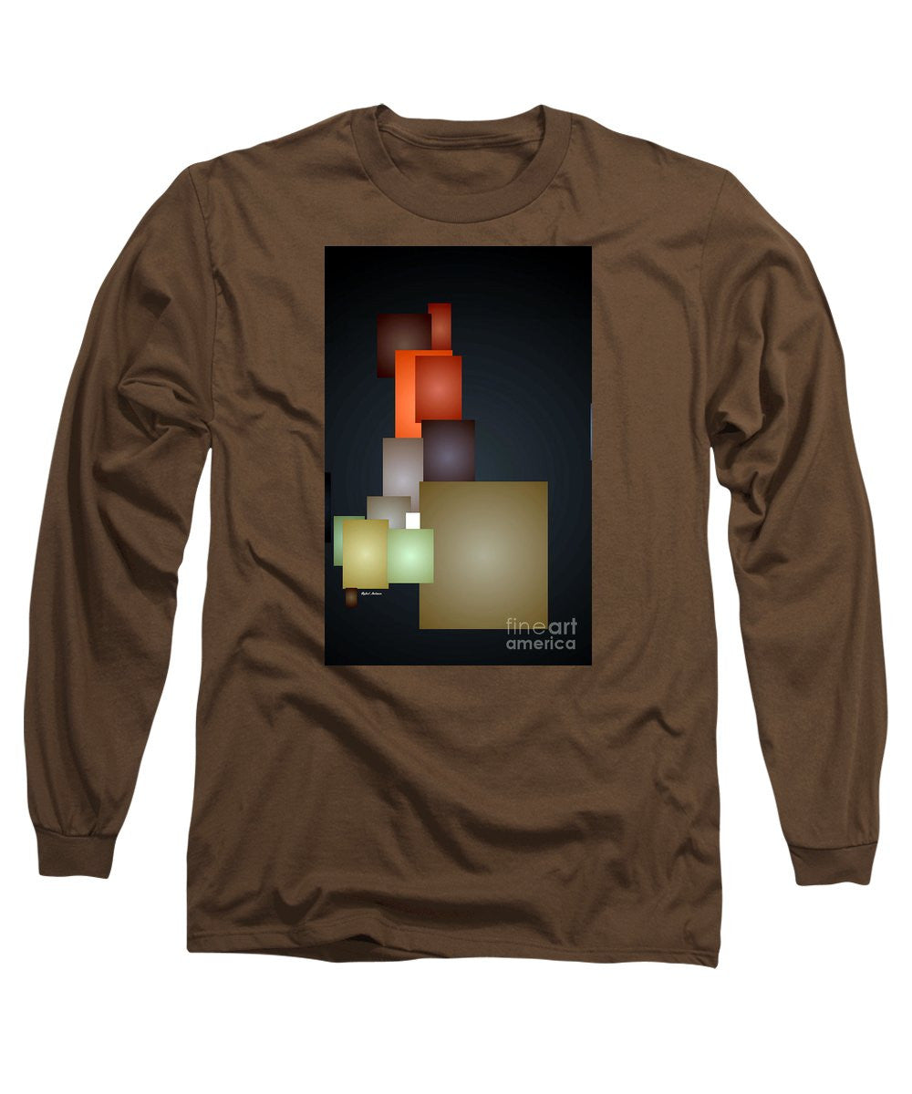 Long Sleeve T-Shirt - Dramatic Abstract