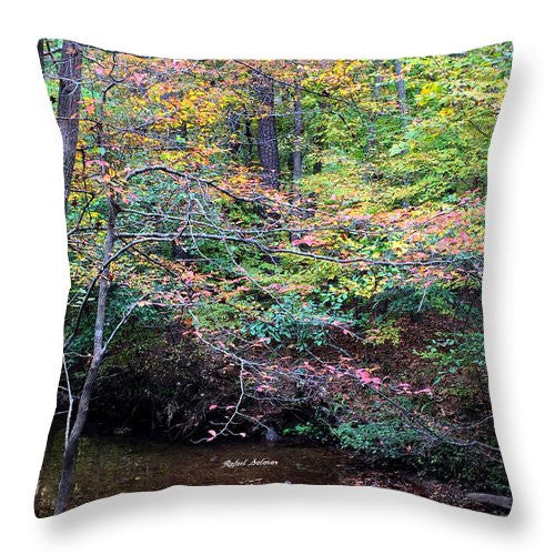 Throw Pillow - Dream Woods In Georgia